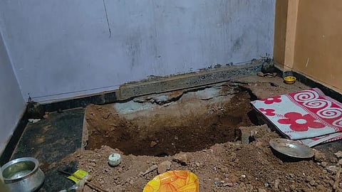 Pot inside home 