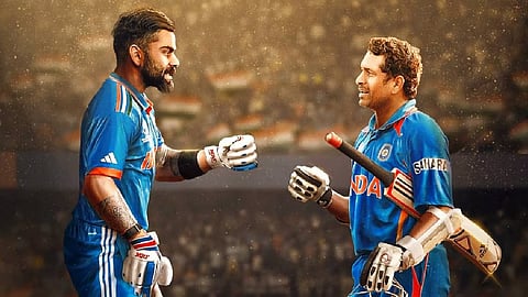 Virat Kohli-Sachin Tendulkar