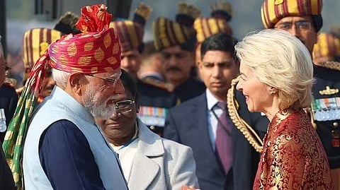 Narendra Modi-Ursula Von Der Leyen 