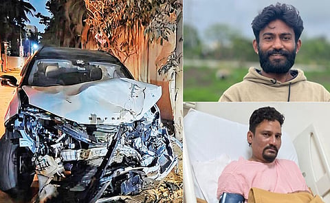 Deceased Prashanth and accused Rajeev Hegde 