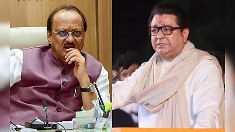 Ajit Pawar- Raj Thackeray 