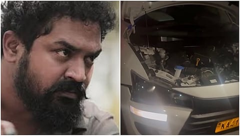 Actor Mayur Patel car 
