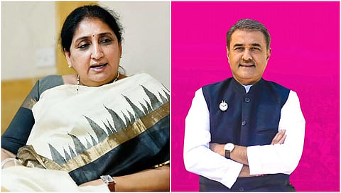Sunetra pawar and praful patel
