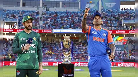 Salman Ali Agha - Suryakumar Yadav 