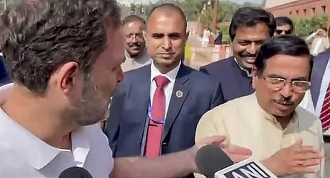 'ರಾಹುಲ್ ಗಾಂಧಿಯವರೇ, ಇದೇನು ಸಭ್ಯತೆ, ಏನು ನಡವಳಿಕೆ?': ಮತ್ತೆ ಟ್ರೋಲ್ ಗೆ ಗುರಿ; Video Viral