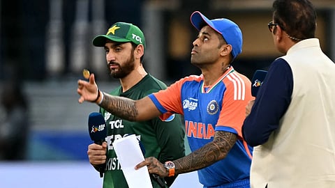 Salman Ali Agha and Suryakumar Yadav
