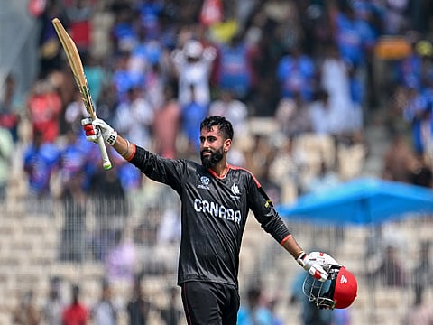 19-year-old Yuvraj Samra becomes youngest batter to hit a T20 World Cup ton as Canada set 174-run target for New Zealand