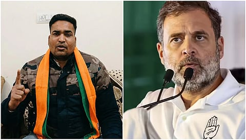 Raj Singh and Rahul Gandhi 