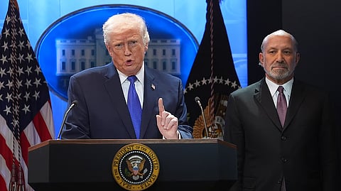 Trump announces hike in US global tariff rate from 10 to 15% day after Supreme Court ruling