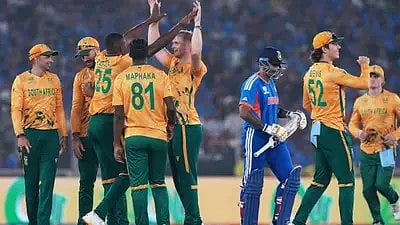 South Africa players