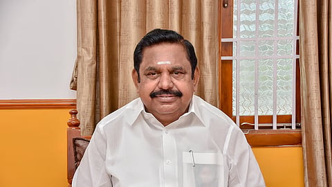 AIADMK leader Palaniswamy