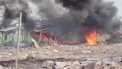 Atleast 20 killed in cracker unit blast in Andhra Pradesh’s Kakinada