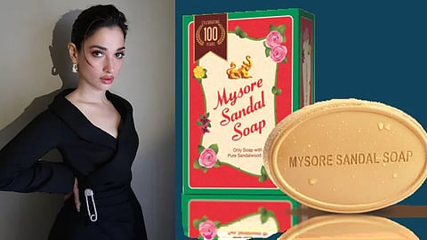 Tamanna brand ambassador of Mysuru sandal soap