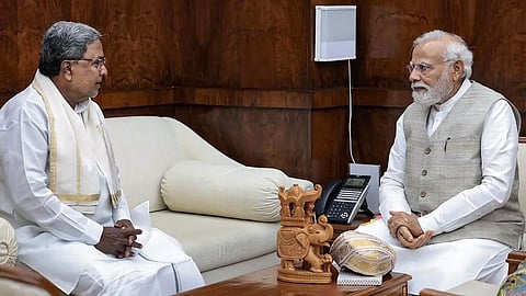 CM Siddaramaiah target Modi Govt
