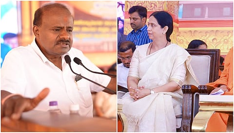 H D Kumaraswamy, Laxmi Hebbalkar 