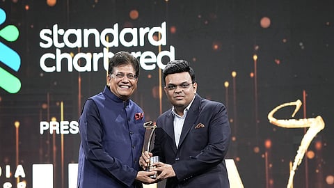 ICC chairman Jay Shah receives 'Outstanding Contribution in Sports Award' 