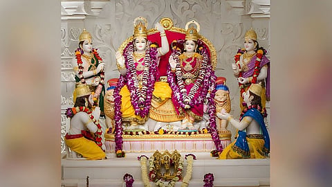 ram darbar at ram mandir ayodhya