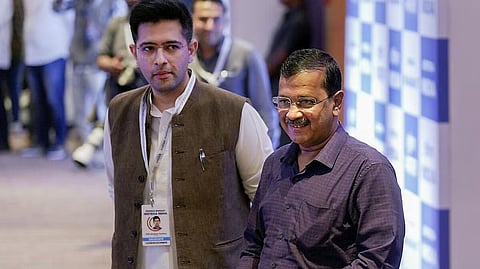 Raghav Chadda and Aravind Kejriwal 