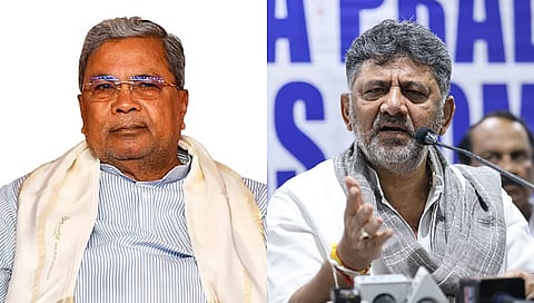 Siddaramaiah And dk shivakumar 