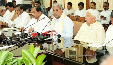Cabinet meeting under CM Siddaramaiah leadership