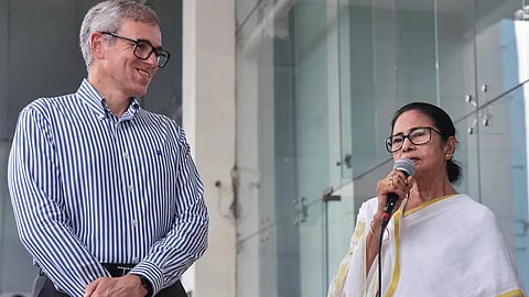 Omar Abdullah and Mamata Banerjee