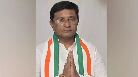 Congress party's leader Umesh Meti