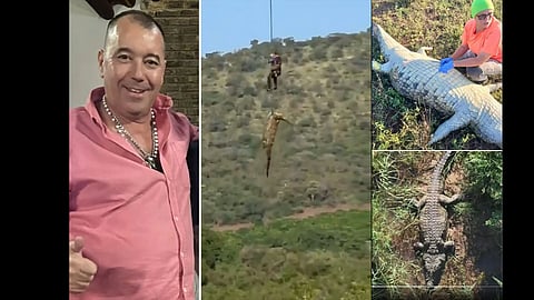 Human Remains Found In 15-Foot Crocodile