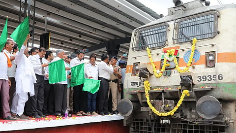 Union Minister V. Somanna and others