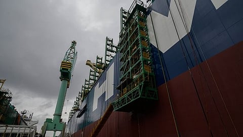 South Korea Ship Damaged in Hormuz