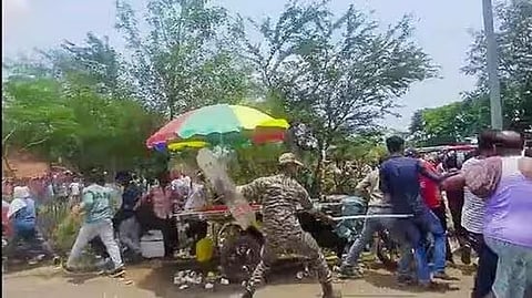 Post election results in West Bengal 
