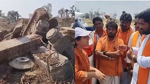 800-Year-Old Shiva Temple Demolished In Telangana
