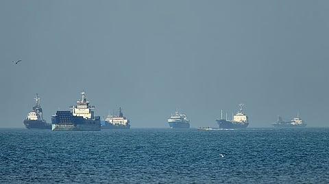 Cargo ships
