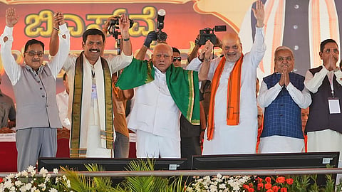 BS Yadiyurappa-Amit Shah