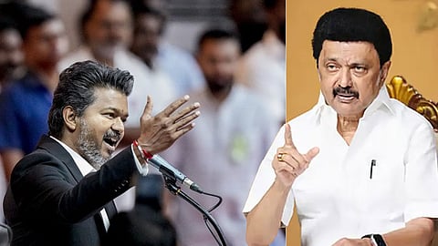 CM Joseph Vijay-MK Stalin