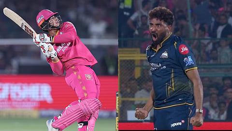 Vaibhav Sooryavanshi - Mohammed Siraj