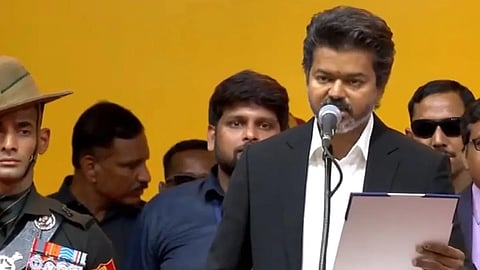 CM Vijay oathing Ceremony