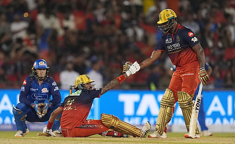 Krunal Pandya suffered cramps during RCB vs MI match