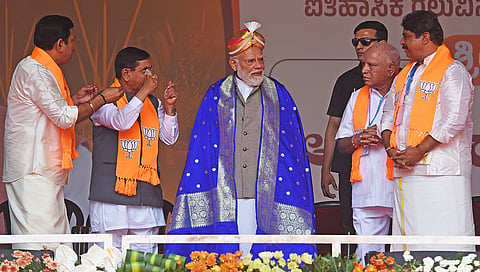 ಕಾರ್ಯಕ್ರಮದಲ್ಲಿ ಪ್ರಧಾನಿ ನರೇಂದ್ರ ಮೋದಿ