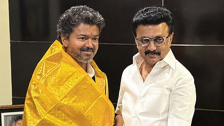 Tamil Nadu Chief Minister Vijay - MK Stalin 