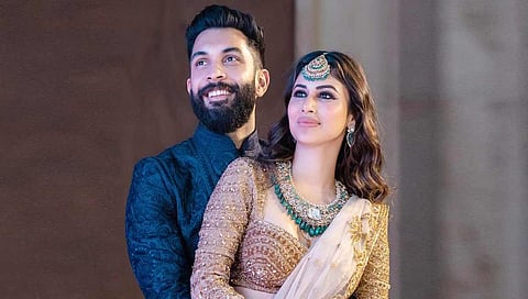 Suraj nambiyar And mouni roy