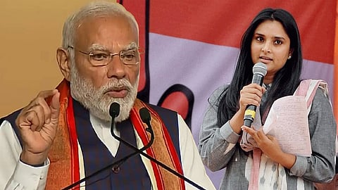 Actress Ramya takes jibe at Modi Govt