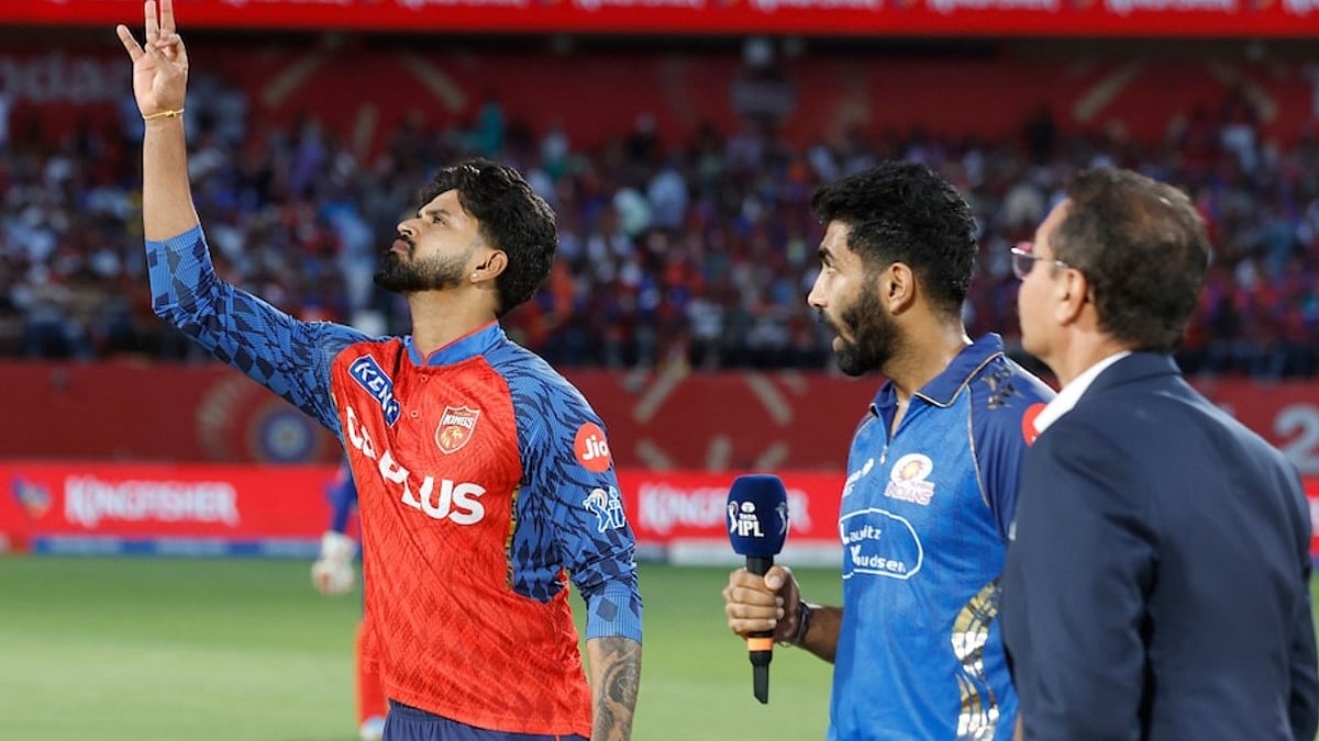 Mumbai Indians players celebrating a victory in an IPL 2026 match.