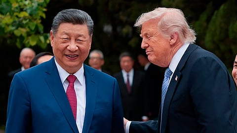 US President Donald Trump and Chinese President Xi Jinping