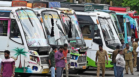 Private bus fare hike 