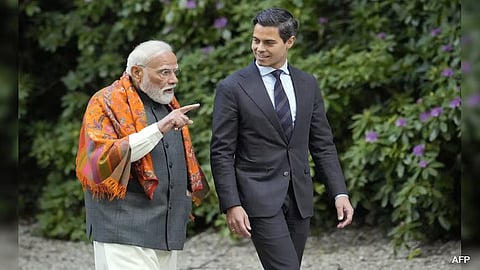 PM Modi with 