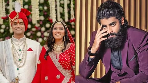 Twisha Sharma With Her Husband - Dheekshith Shetty