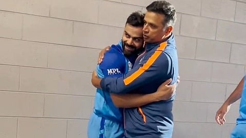 Virat Kohli-Rahul Dravid