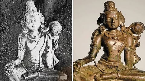 Avalokiteshvara bronze statue