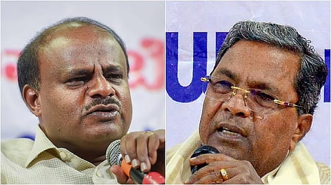 H D  Kumaraswamy and Siddaramaiah 