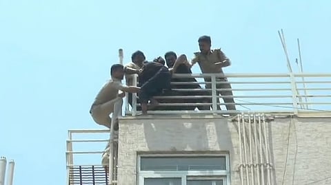 Teen girl rescued
